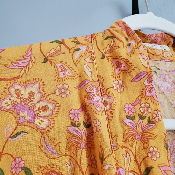 Spell Portobello Short Kimono, S/M - Picture 6 of 7